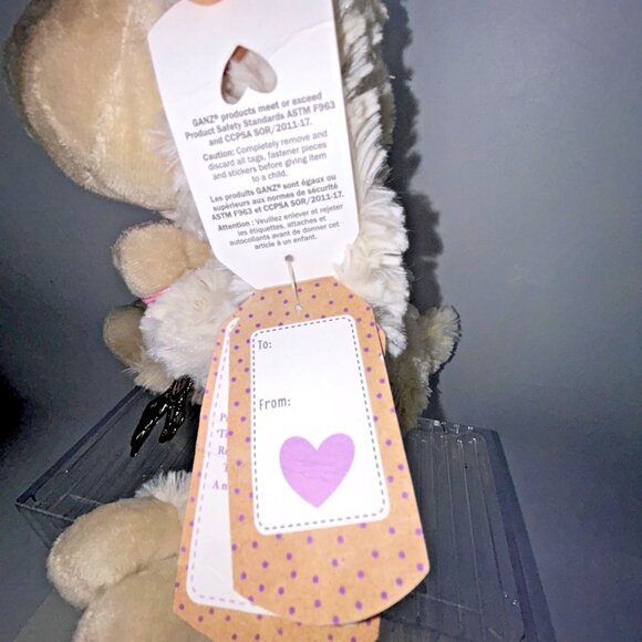 GANZ Serenity Lamb with Crib Cross Tag God Bless This Child - Picture 7 of 16